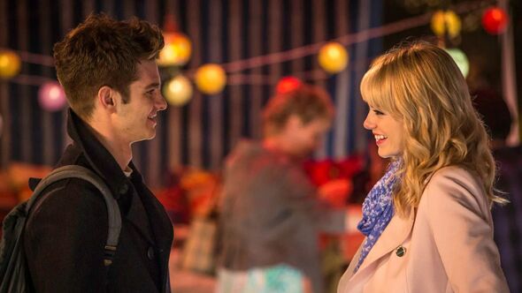 Andrew Garfield and Emma Stone in The Amazing Spider-Man