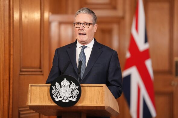 British PM Keir Starmer Delivers Statement After U.S. And Israel Attack Iran