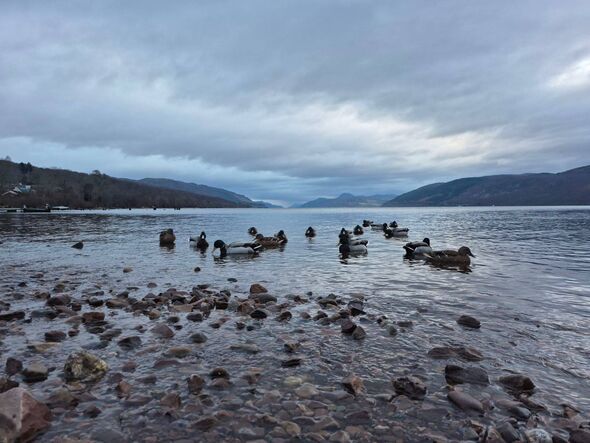 The sun starts to set at Dores Beach
