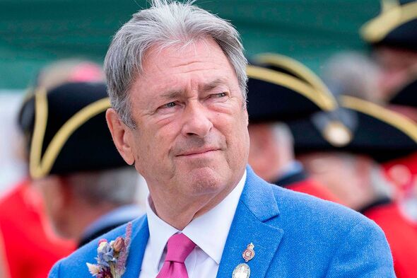 WINDSOR, ENGLAND - JUNE 8: Alan Titchmarsh attends the Royal Windsor Flower Show at Windsor Great Park on June 8, 2024 in Windso