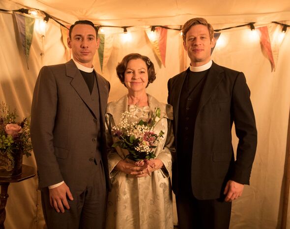 James Norton,. Tessa and Al Weaver