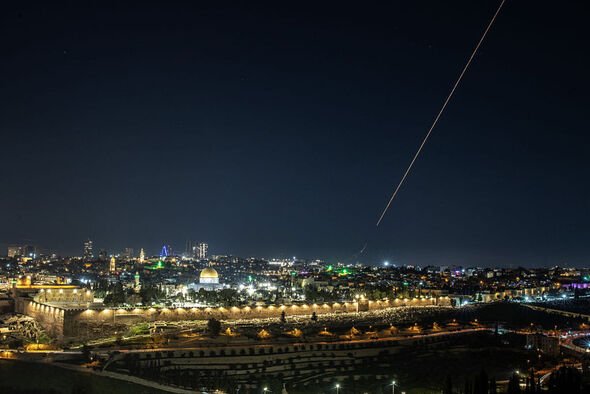 Missile intercepted over Jerusalem