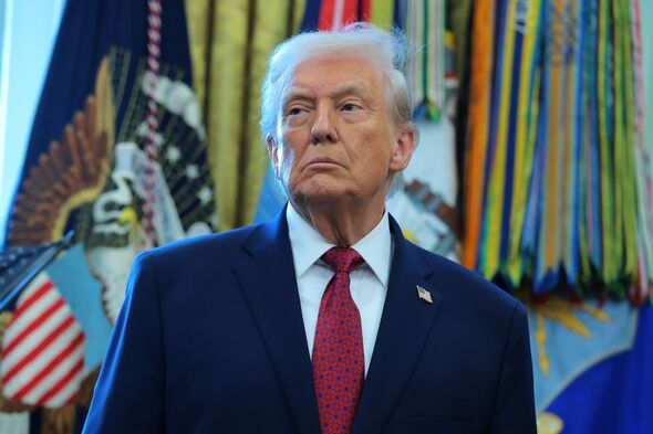 President Trump Presents The Mexican Border Defense Medal At The White House