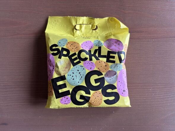 M&S speckled eggs