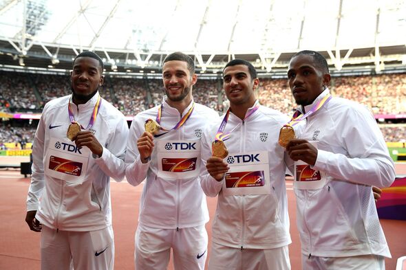 Gemili made history with Team GB at the World Athletics Championships in 2017