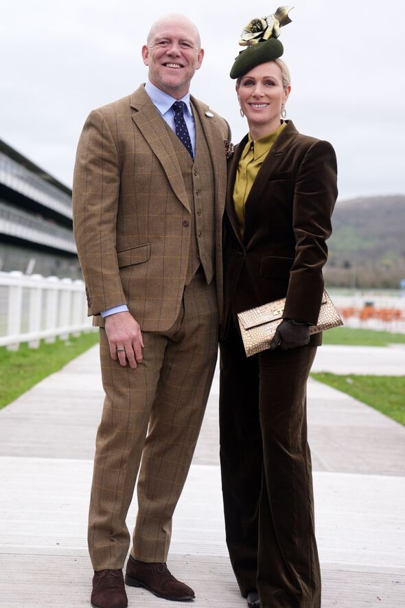 Zara and husband Mike Tindall