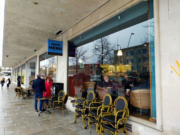 Caffè Nero in Plymouth House of Fraser