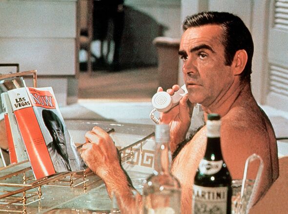 Sean Connery in Diamonds Are Forever