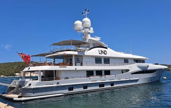 Police are investigating the death of a British woman on board a £27million super yacht moored in Majorca