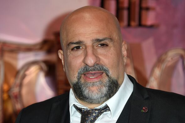 Close up of Omid Djalili