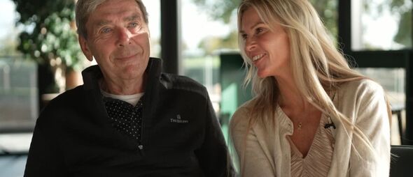 Niels and Lykke smiling