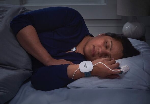 Patient with WatchPat device