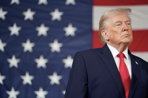 President Trump And First Lady Melania Trump Visit Fort Bragg In North Carolina