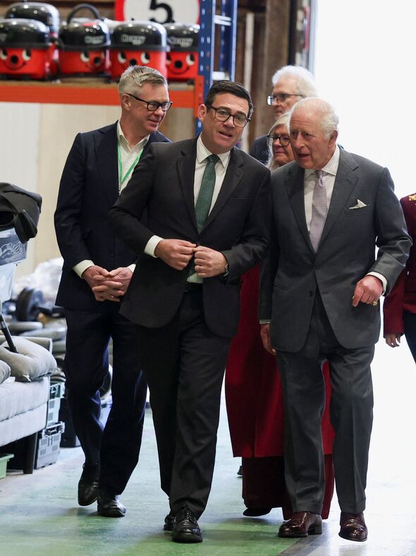 King Charles III Visits Manchester And Warrington