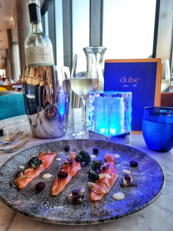 Housed inside the Tŷ Hotel Milford Waterfront, Dulse is one of the best places in Pembs for delicious seafood