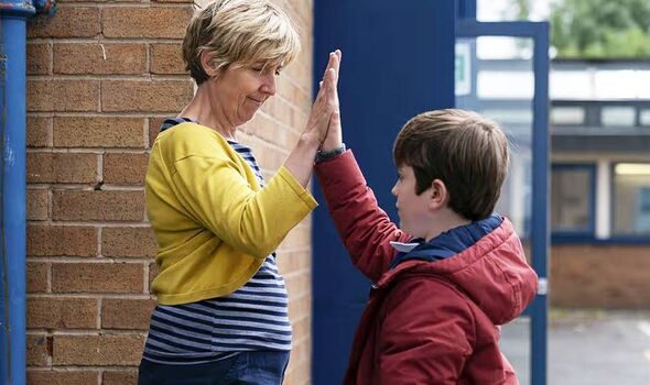 Julie Hesmondhalgh and Max Vento