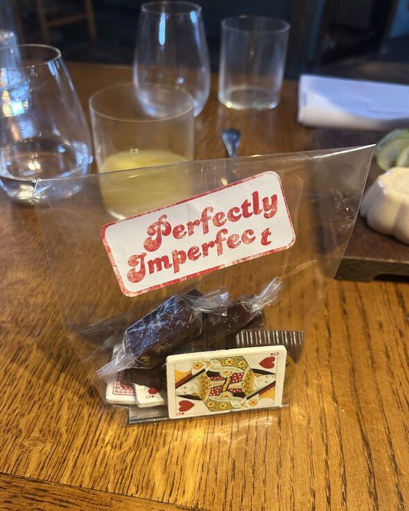 The sweet shop pudding bag at The Hinds Head