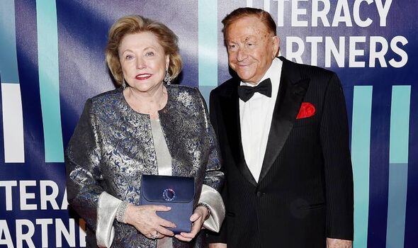 Author Barbara Taylor Bradford OBE husband Robert Bradford