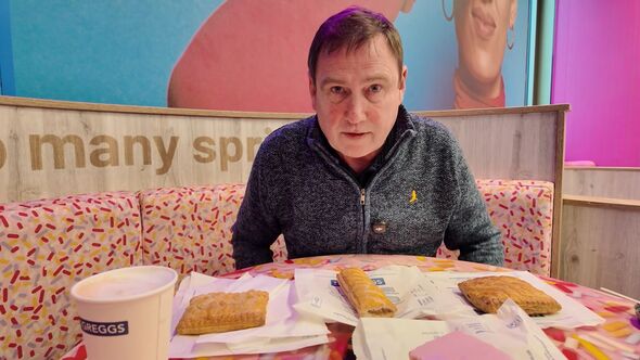 Gary Hanna in Greggs