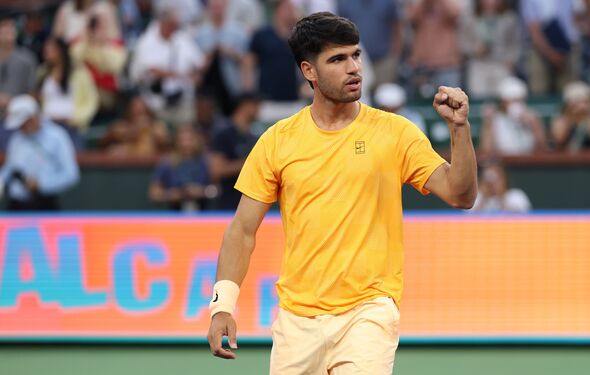 Carlos Alcaraz Indian Wells BNP Paribas Open 2026 - Day 4