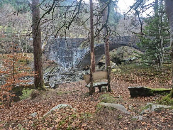 A peaceful riverside spot at Invermoriston