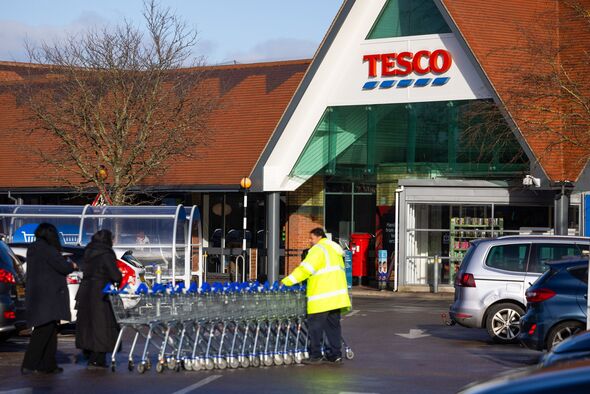 Tesco Plc Stores As Supermarket Sees Profit at High End of Forecast