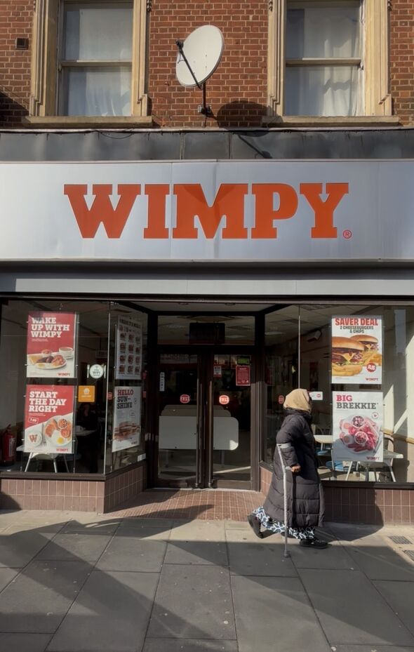 Wimpy in South London