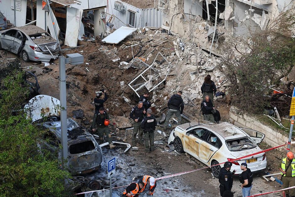 Destruction in Israel