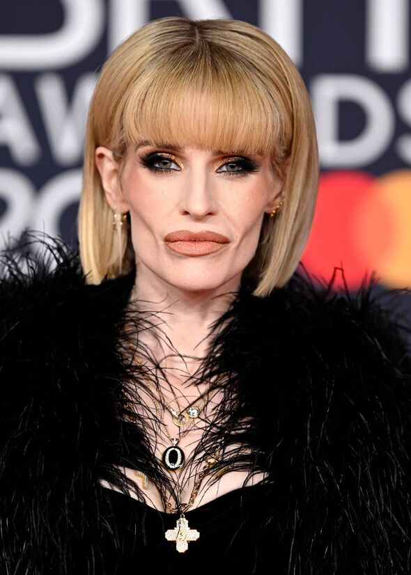 Kelly Osbourne at last night's Brit Awards