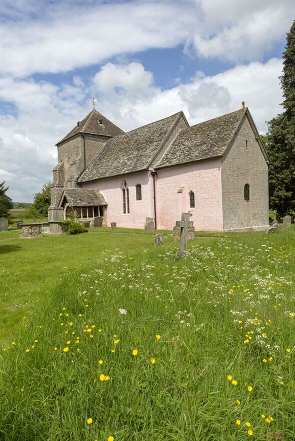 Church of Saint Mary, Kempley, Gloucestershire, England, UK