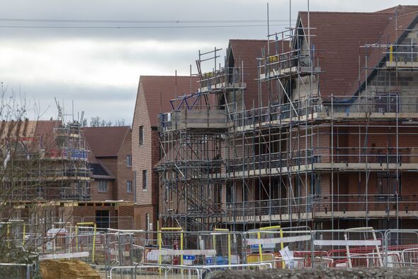 Construction Site Amid UK Housebuilding Push