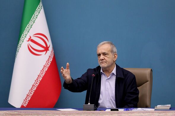 Iranian President Masoud Pezeshkian
