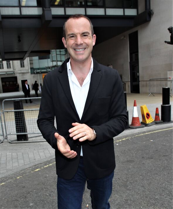 Martin Lewis seen at the BBC