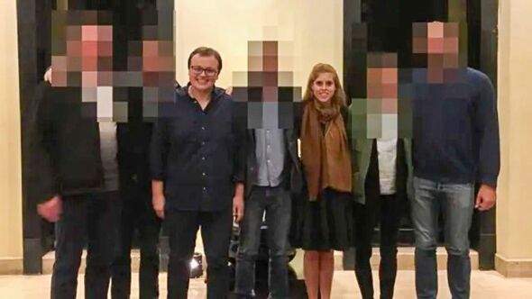 Princess Beatrice pictured with alleged Chinese spy on Nepal trip David Taylor and the royal were me