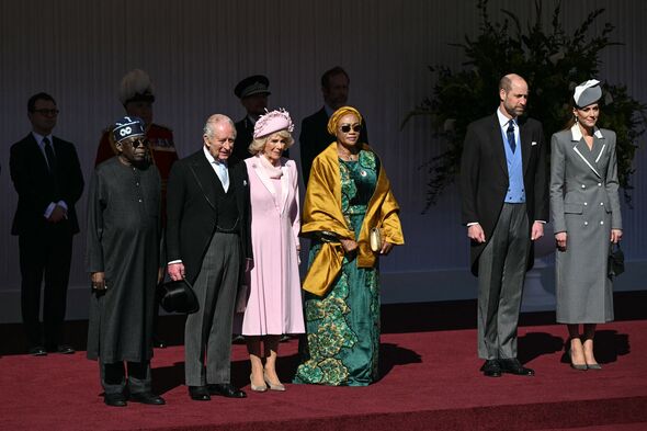 The Prince and Princess of Wales in Windsor today