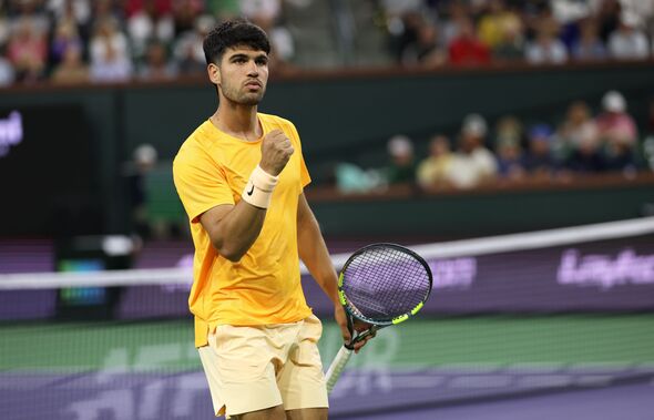 Carlos Alcaraz Indian Wells BNP Paribas Open 2026 - Day 6