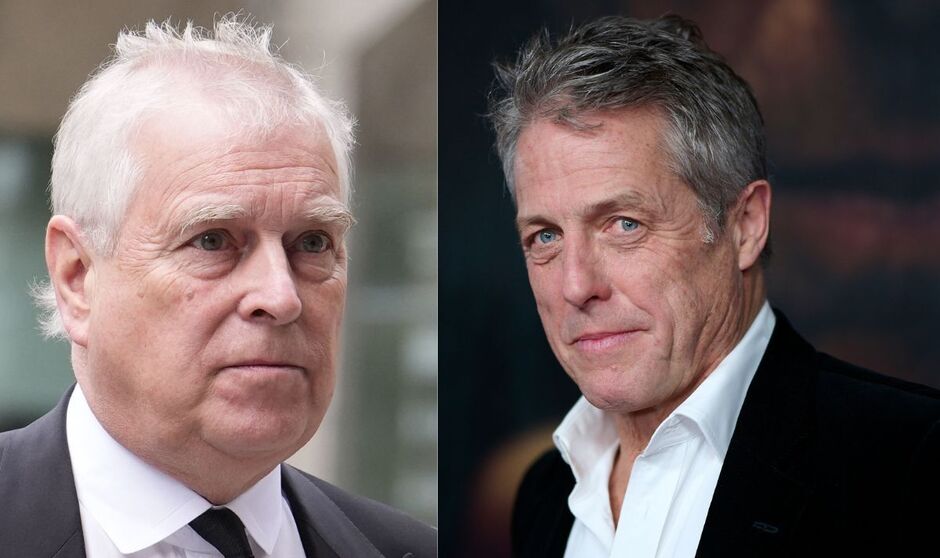 Andrew Mountbatten-Windsor - Hugh Grant