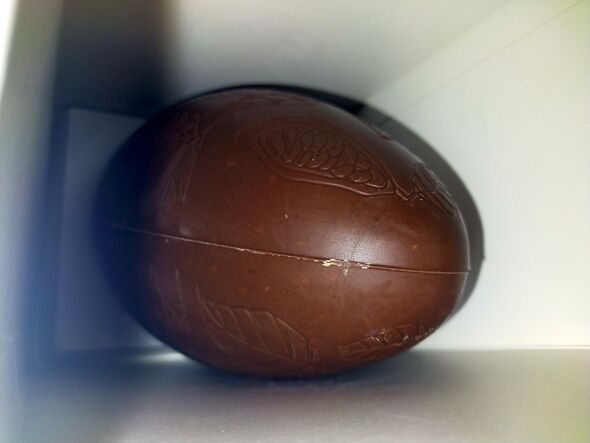 The Latte Egg in its box unbroken