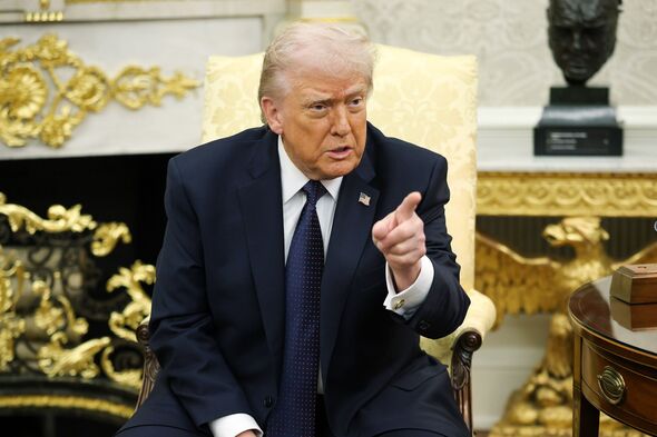 US president Donald Trump