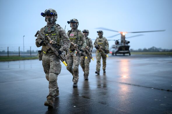 UK Special Operations Forces Participate In Exercise Hyperion Storm