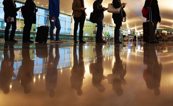 Interior of an airport