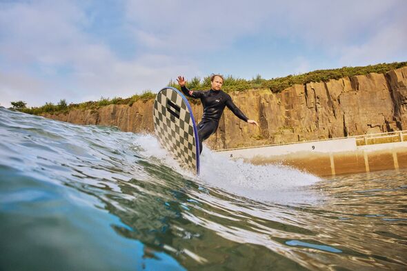 Lost Shore Surf Resort wave pool