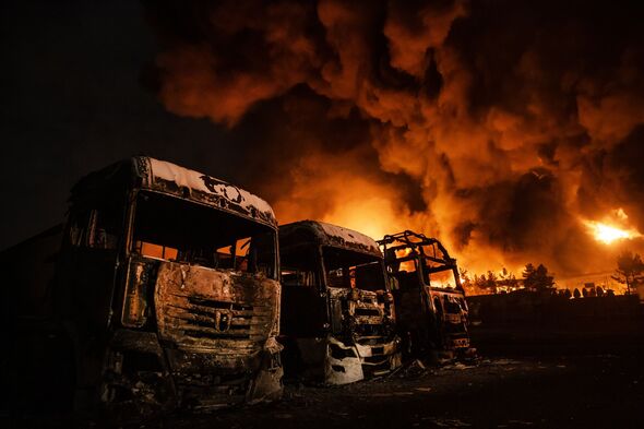 Fire breaks out in Shahran oil depot following US and Israeli attacks in Tehran