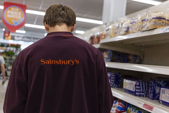 UK Sainsbury's Supermarket Employee