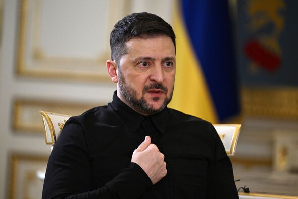 Ukrainian President Volodymyr Zelensky