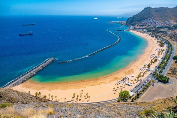 Las Teresitas beach in Tenerife
