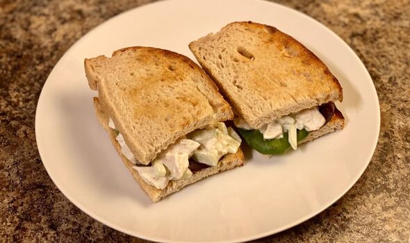 Chicken salad sandwich