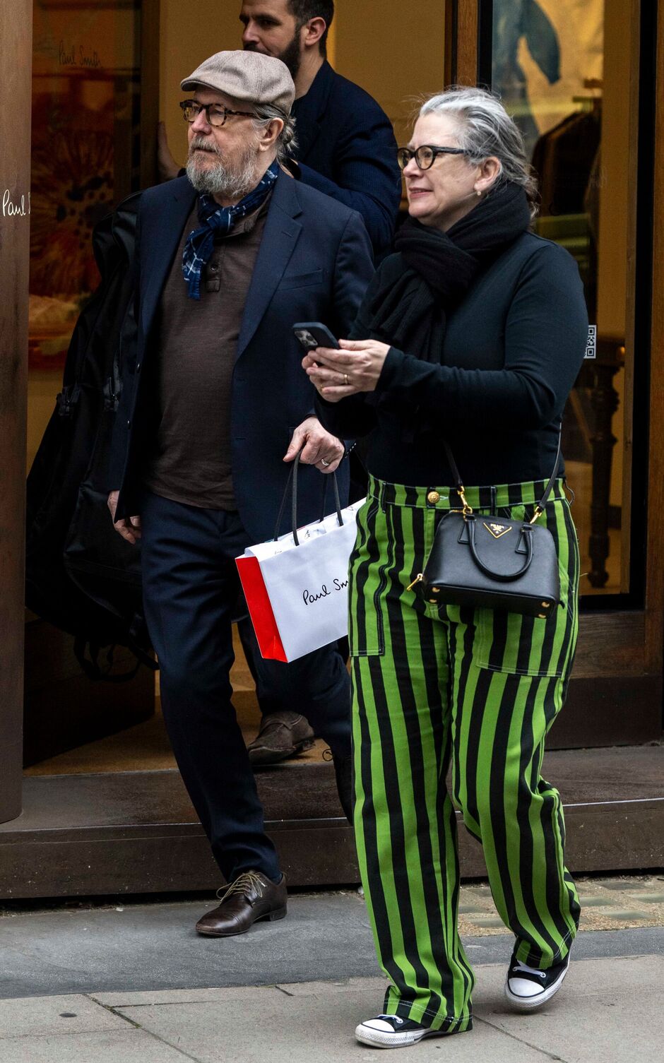 Gary Oldman and wife