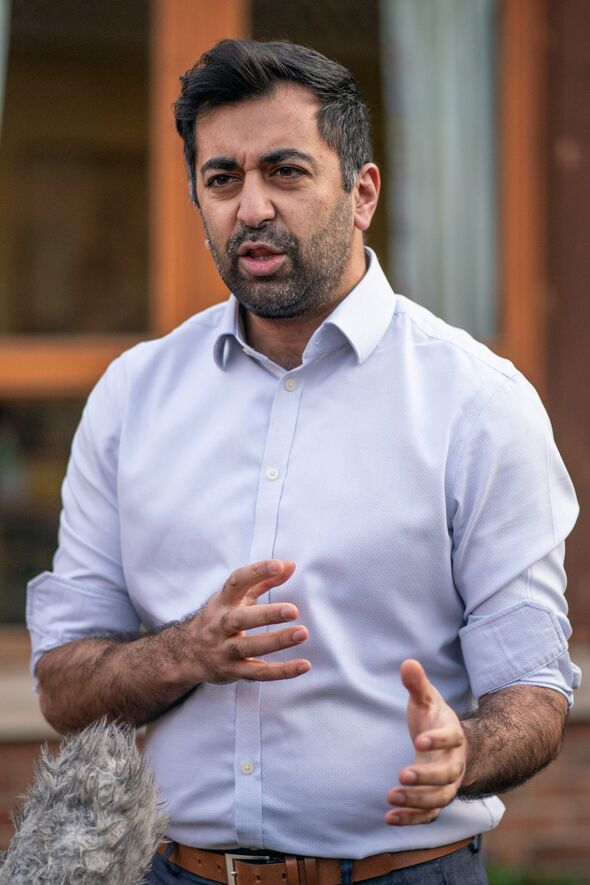 Scottish Health Secretary Humza Yousaf Visits Hospital Hub