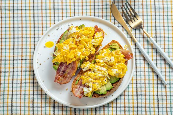 Egg Bacon Avocado Toast